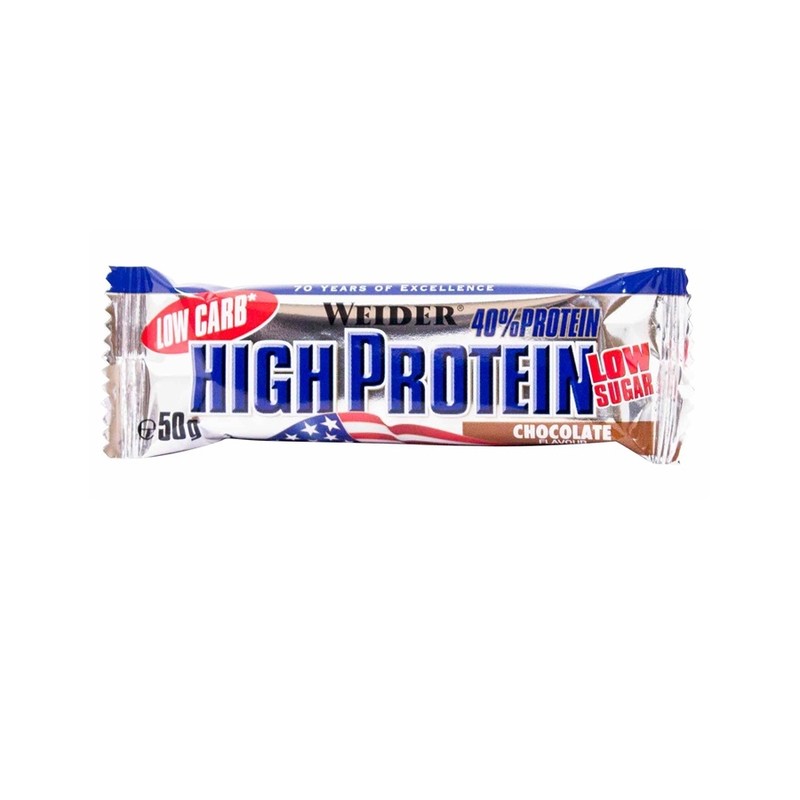 Батончик Weider High Protein 40% Low carb 50г
