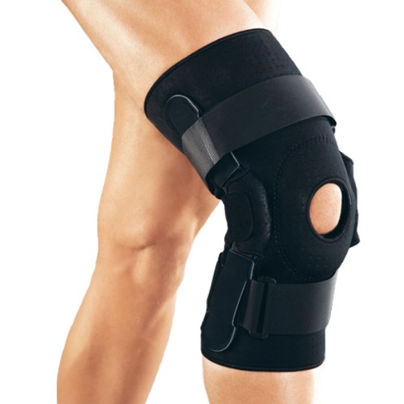 Код RKN–367 Ортез на коленный сустав с полицинтрическими анатомичискими шарнирами, S,M,L,XL, ХХL