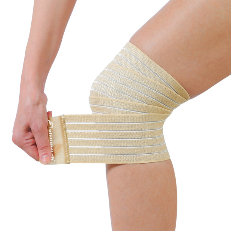 Код 53403 Эластичный бинт на голеностопный сустав Ankle Wrap, Pharmacels (7,5 x 120 см) (Аналог  Mueller 4591)