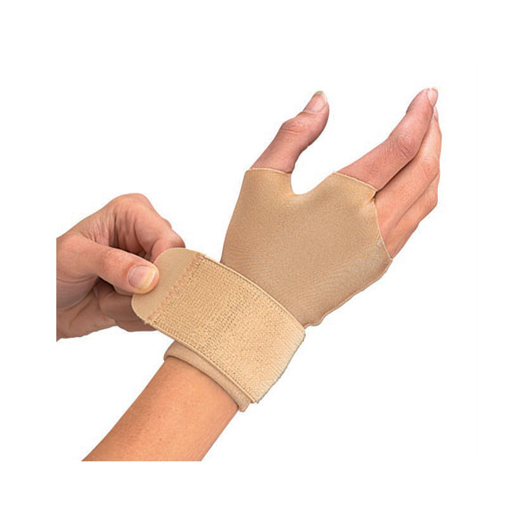 Код 465 Компрессионные перчатки, одна пара, бежевые, SM,MD,LG